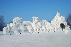 Dragon Ice Sculpture